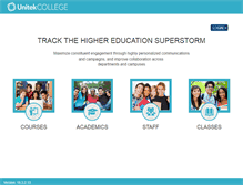 Tablet Screenshot of my.unitekcollege.edu